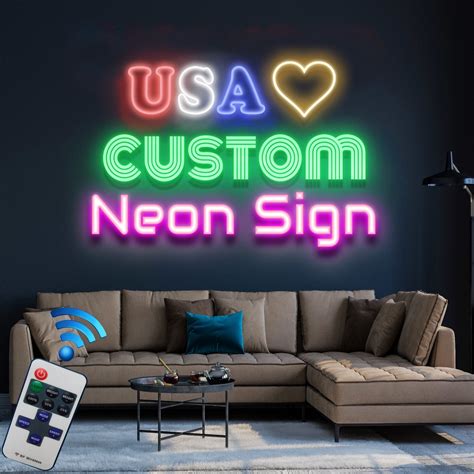 personalized led sign