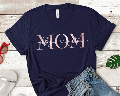 personalized mom shirts