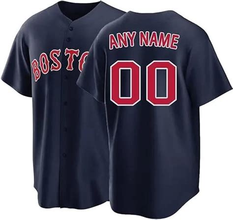 personalized red sox jersey