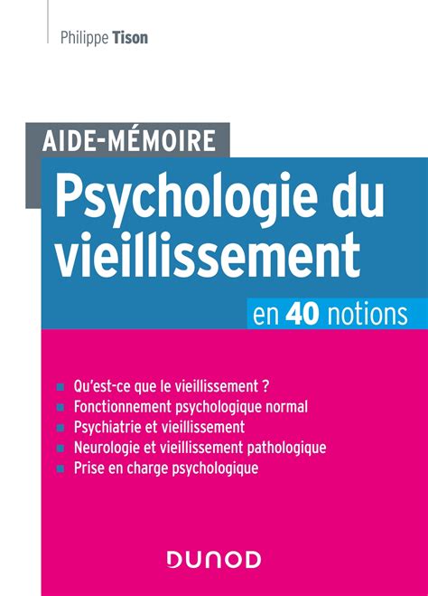 personnalit vieillissement introduction psychog rontologie ebook Doc