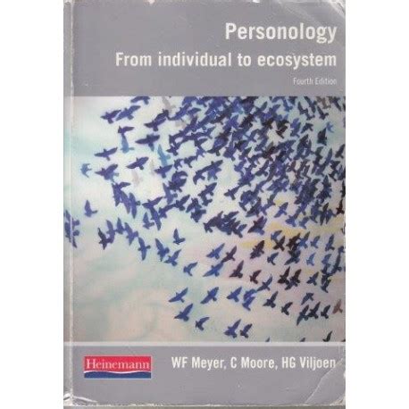 personology from individual to ecosystem 4th edition pdf Doc