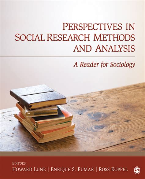 perspectives in social research methods and analysis a reader for sociology PDF
