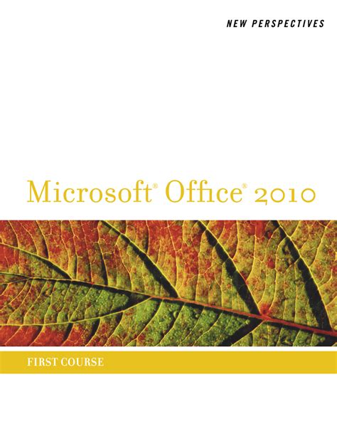 perspectives microsoft office first course Ebook Epub