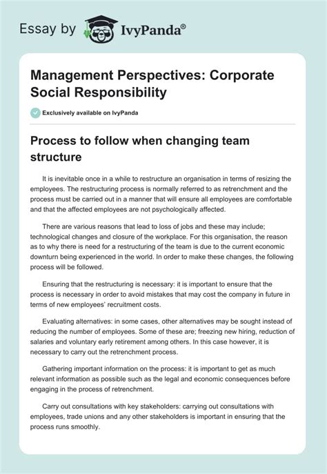 perspectives on corporate social Doc