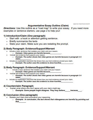 persuasive essay counter argument format Reader