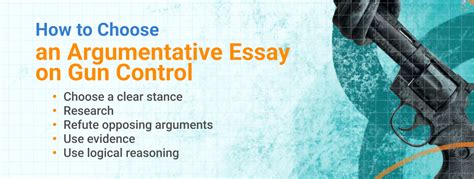 persuasive essays against gun control PDF