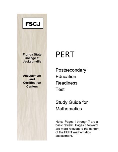 pert mathematics study guide Kindle Editon