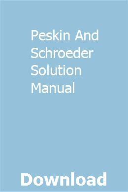 peskin schroeder solutions manual pdf Reader