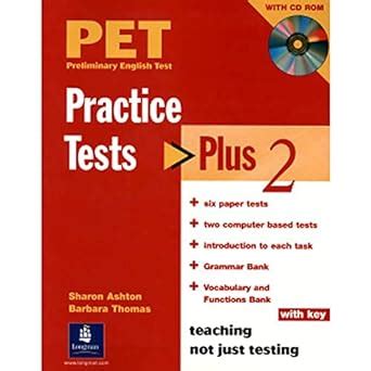 pet practice tests plus 2 with key Ebook Kindle Editon