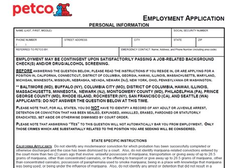 petco job application answers Doc