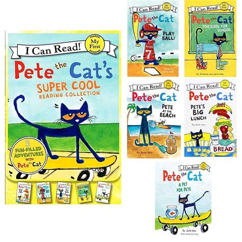 pete the cats super cool reading collection my first i can read Doc