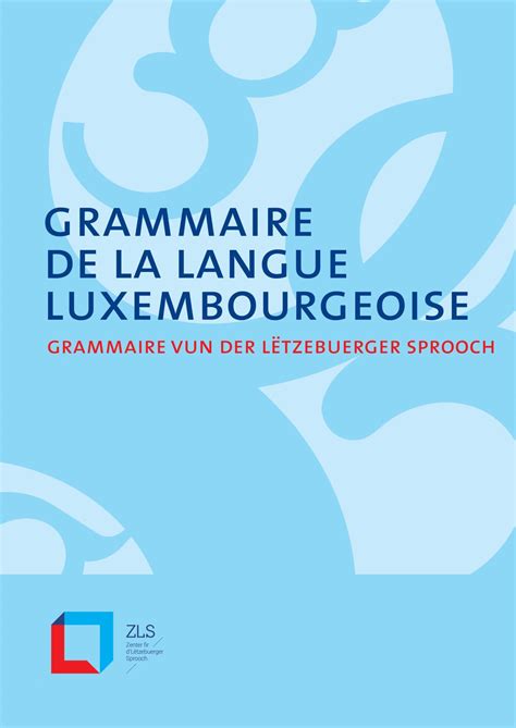 petite grammaire luxembourgeoise freelang PDF