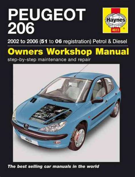 peugeot 206 cc haynes manual pdf PDF