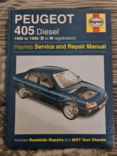 peugeot 405 diesel service manual Reader