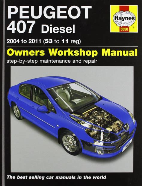 peugeot 407 workshop manual amazon Epub