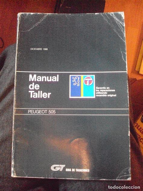 peugeot 505 1988 manual Epub