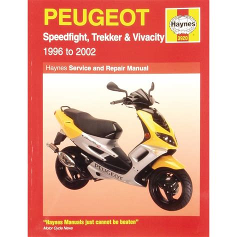 peugeot speedfight scooter workshop repair manual Kindle Editon