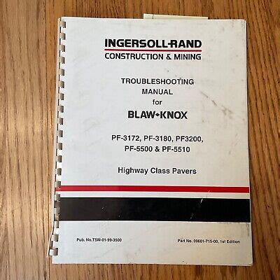 pf 5510 blaw knox manual Reader