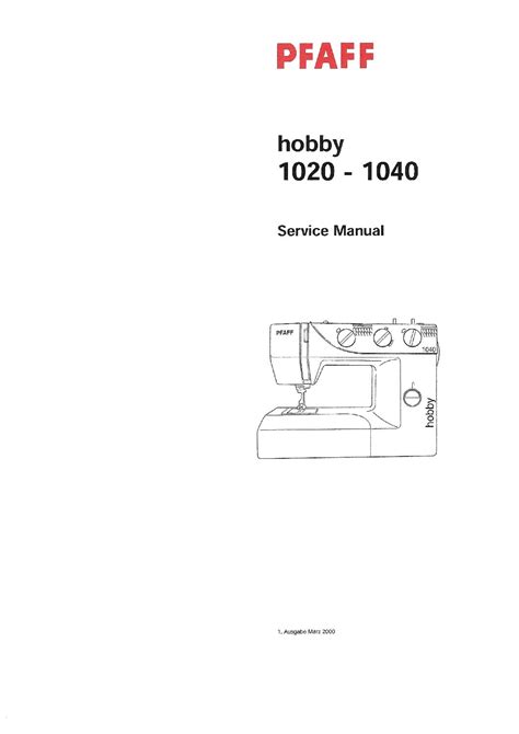 pfaff 1040 sewing machine manual Doc