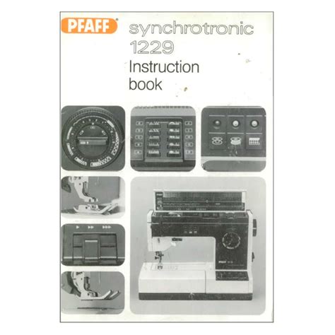 pfaff pfaff synchrotronic 1229 manual PDF