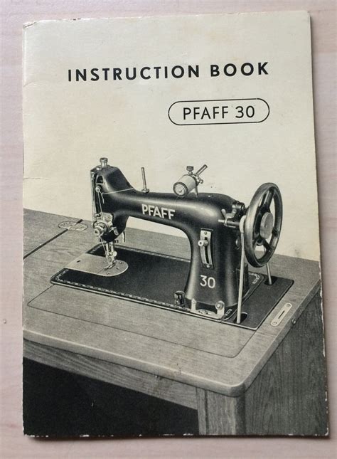 pfaff sewing machines manual Kindle Editon