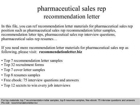 pharmaceutical sales letter of recommendation from doctor Ebook Reader