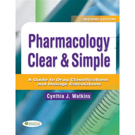 pharmacology clear and simple test bank Ebook Epub
