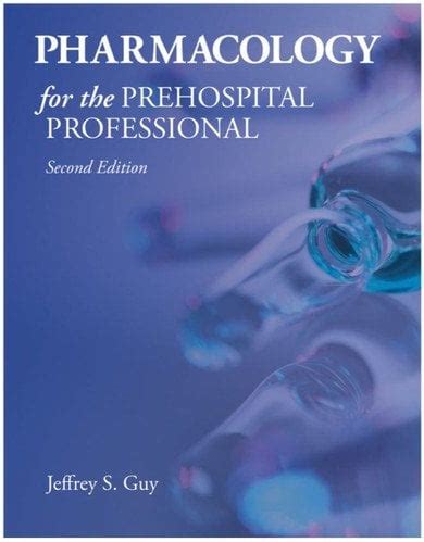 pharmacology for the prehospital professional pdf download PDF