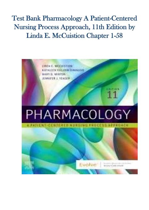 pharmacology patient centered nursing PDF