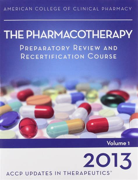 pharmacotherapy preparatory review and recertification course Ebook PDF