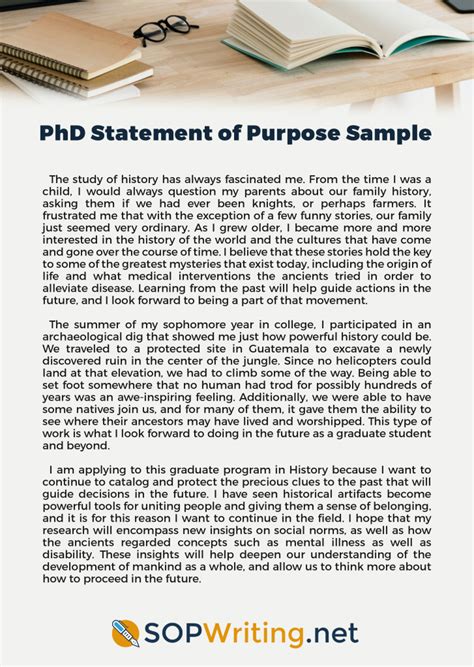 phd business management statement of purpose template Doc