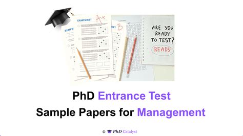 phd entrance test papers management Epub