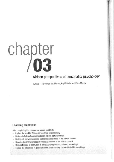 phenomenological view ptsd african perspective Reader