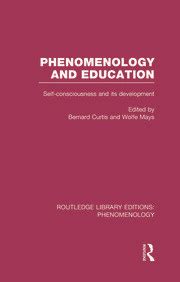 phenomenology education self consciousness development routledge Kindle Editon