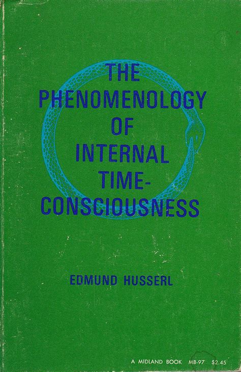 phenomenology of internal time consciousness Epub