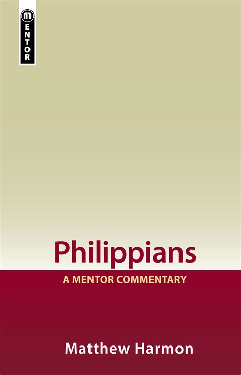 philippians a mentor commentary Reader