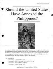 philippines annexation mini dbq answers Ebook PDF