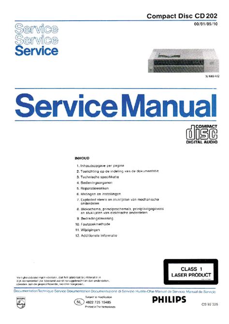philips cd 202 service manual Reader