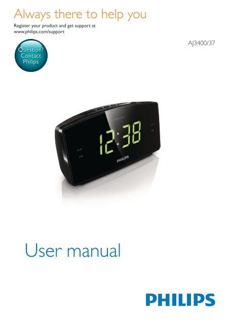 philips clock radio user manual Epub
