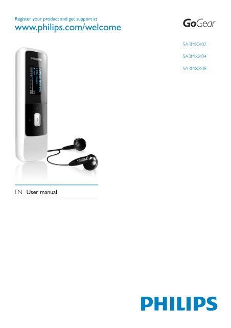philips gogear spark manual Kindle Editon