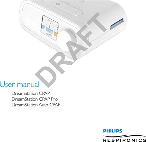 philips respironics user manual Kindle Editon