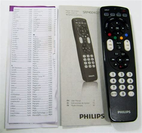 philips universal remote srp200327 manual Epub