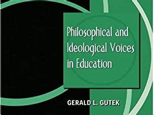 philosophical and ideological voices in education Doc