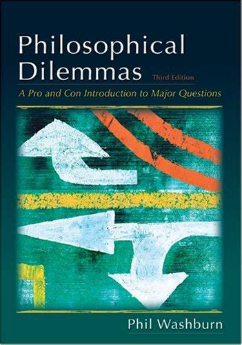 philosophical dilemmas a pro and con introduction Doc