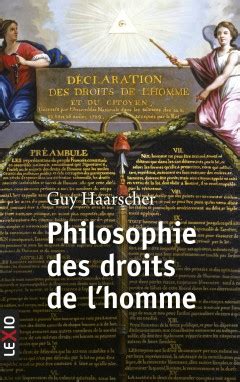 philosophie droits lhomme guy haarscher Doc