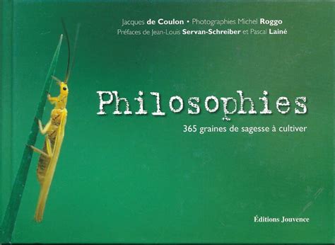 philosophies 365 graines sagesse cultiver PDF