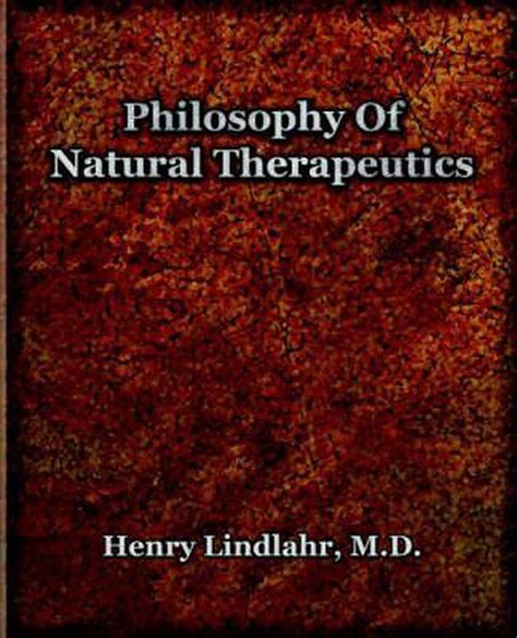 philosophy of natural therapeutics 1919 Reader