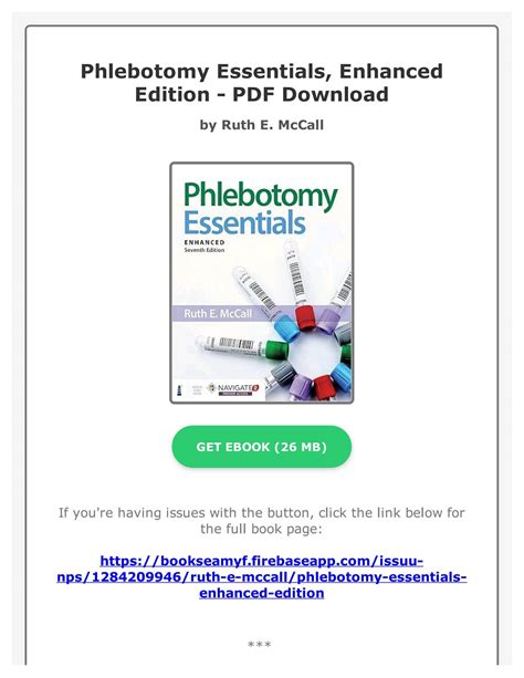 phlebotomy essentials Ebook Epub