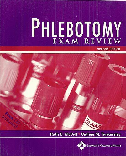 phlebotomy exam review book with cd rom Kindle Editon