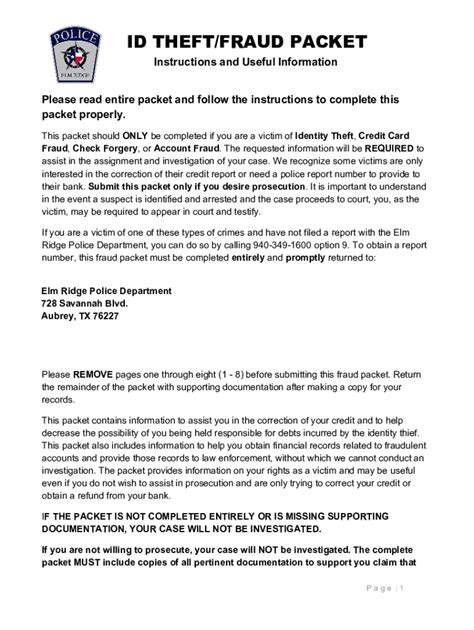 phoenix-police-department-identity-theft-packet Ebook PDF
